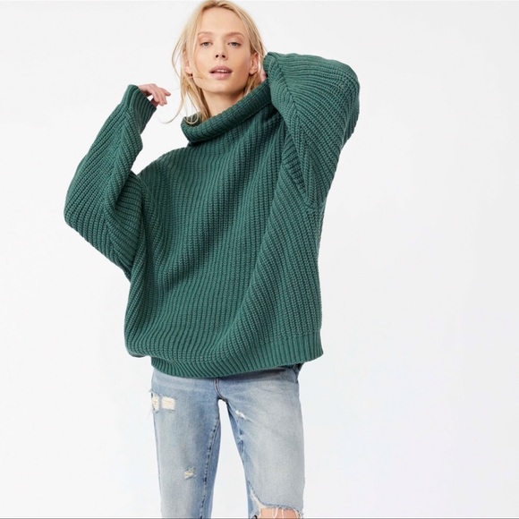 Free People Sweaters - NWT Free People | Swim Too Deep Turtleneck Sweater | XL